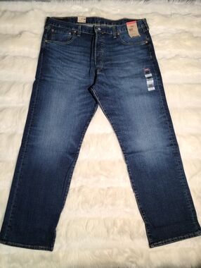 Levi's 501 Original Blue Jeans Men 40x30 NEW